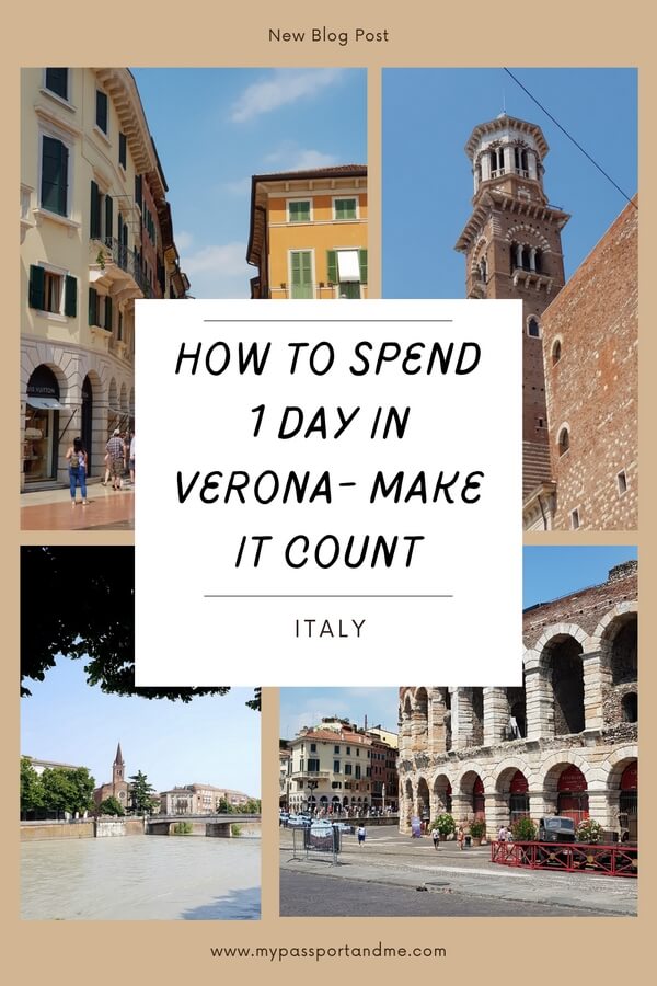 1 day itinerary verona