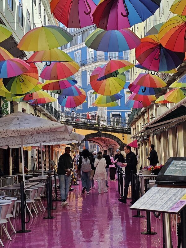 lisbon pink street